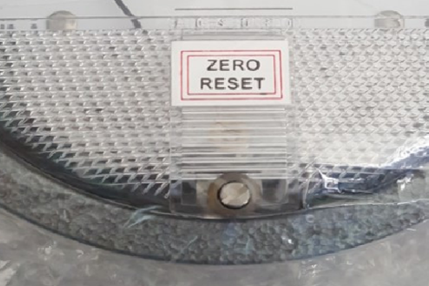 vít “zero reset” trên đồng hồ