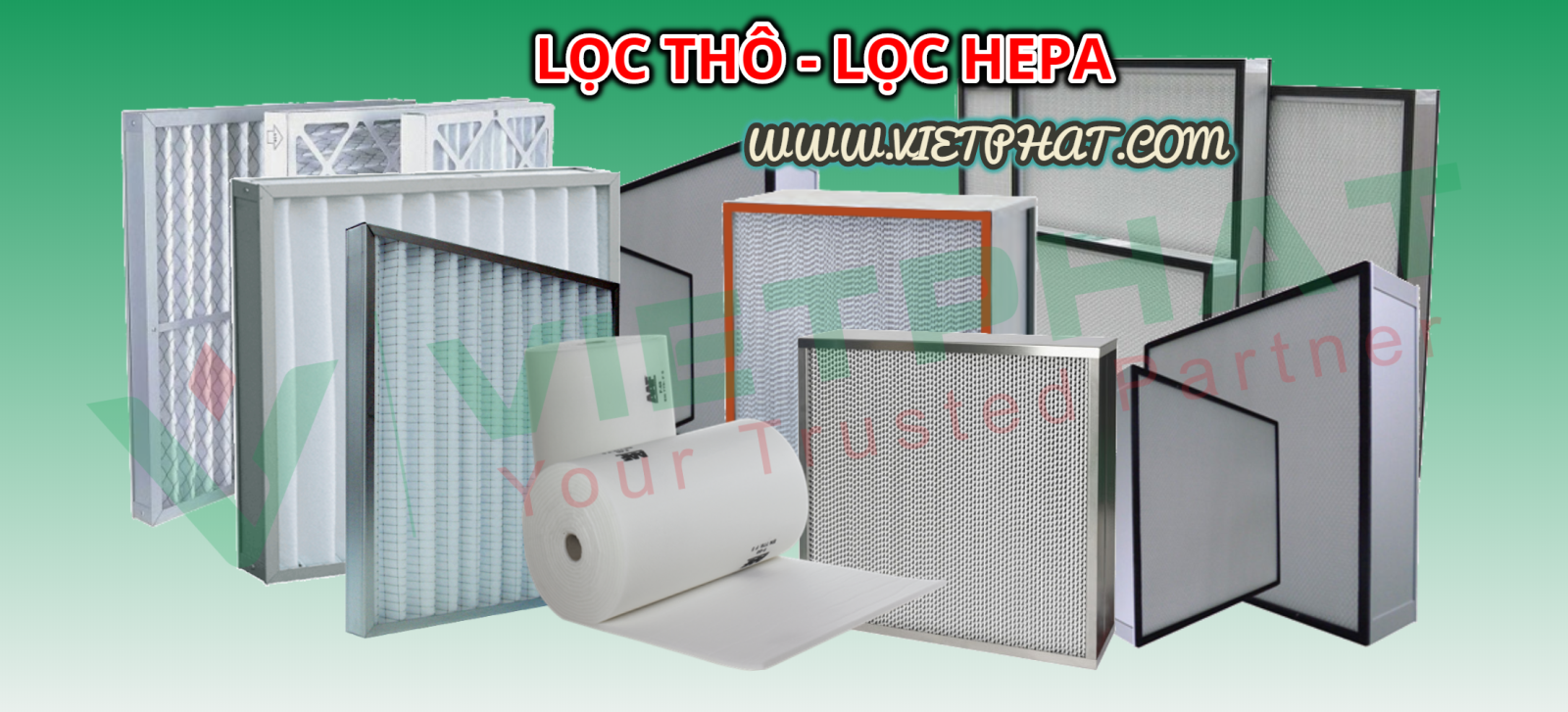 Hệ thống lọc thô, lọc HEPA