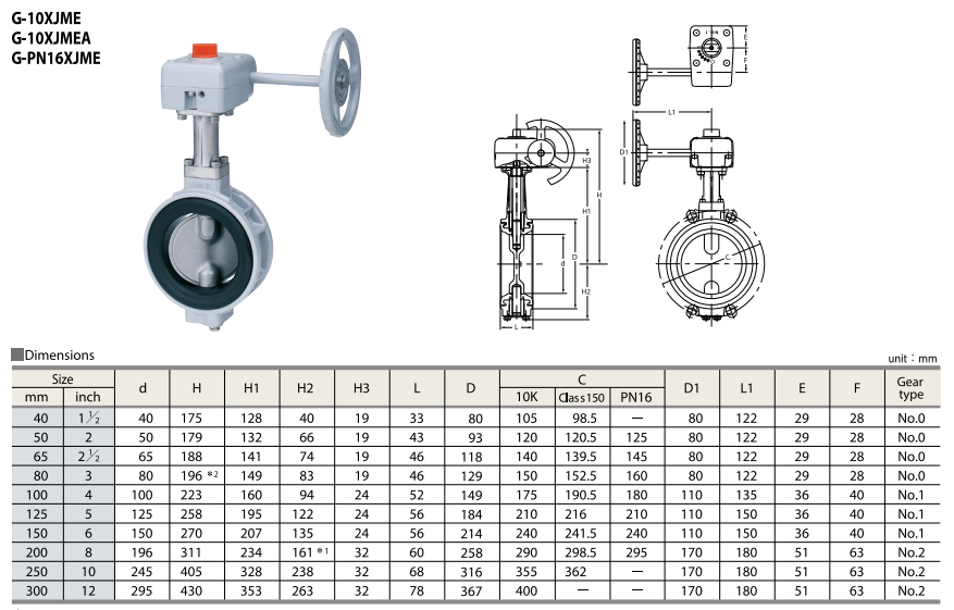 Van bướm G-10XJME  G-10XJMEA  G-PN16XJME