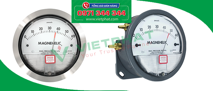 Đồng hồ đo chênh lệch áp suất phòng