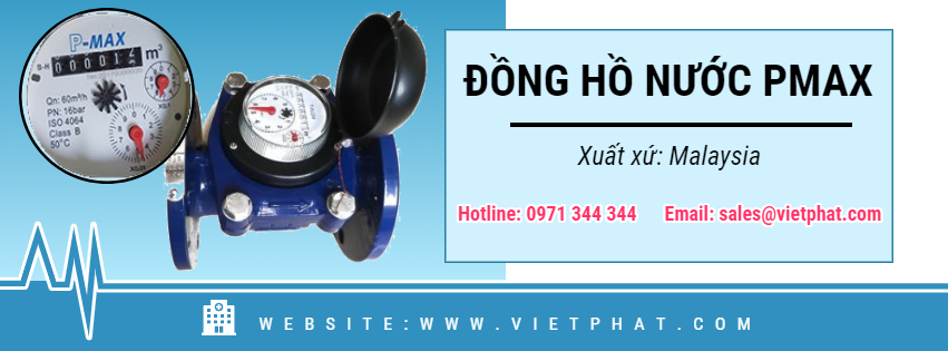 Đồng hồ đo nước lạnh Pmax