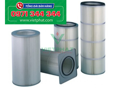 lõi lọc Cartridge Polyester phủ PTFE