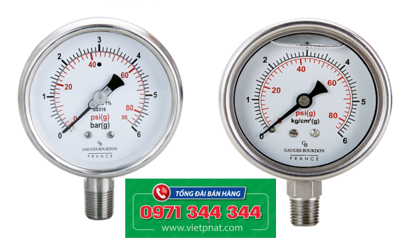 Cách khắc phục đồng hồ đo áp suất bị vàng dầu