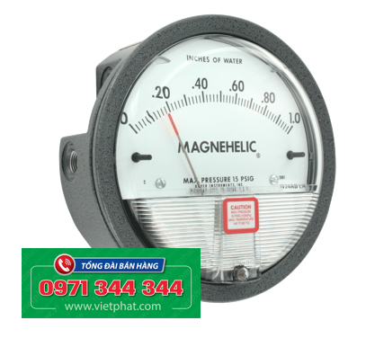 Thiết bị đo áp suất chênh lệch Model 2000 Magnehelic®