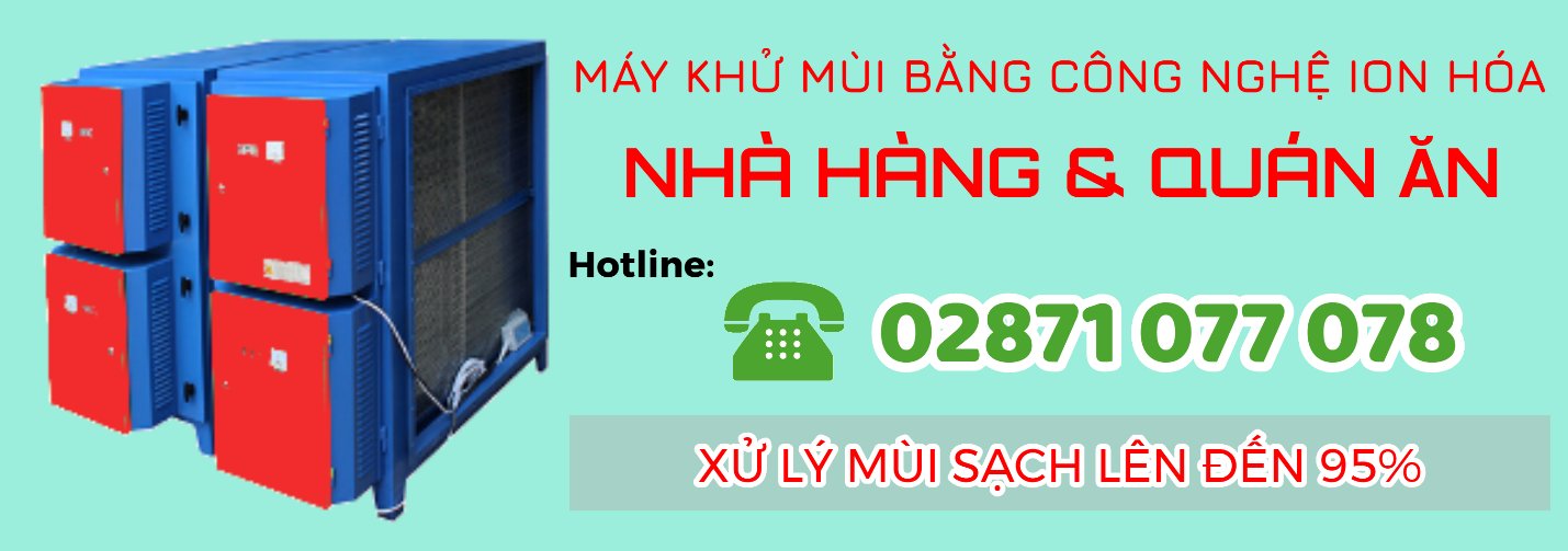 Giải pháp xử lý mùi không khí cho nhà hàng và quán ăn