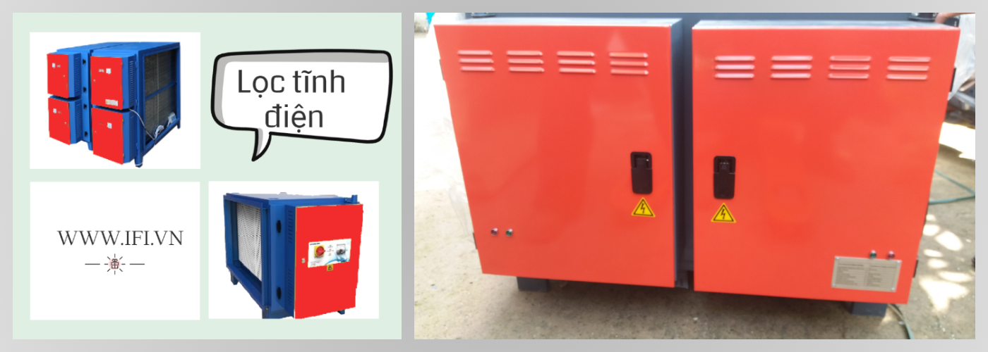 Hệ thống lọc tĩnh điện giá bao nhiêu