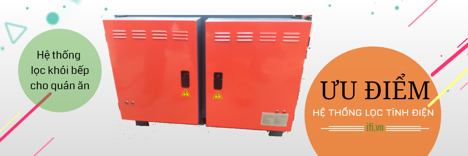Lọc khói bếp cho quán ăn