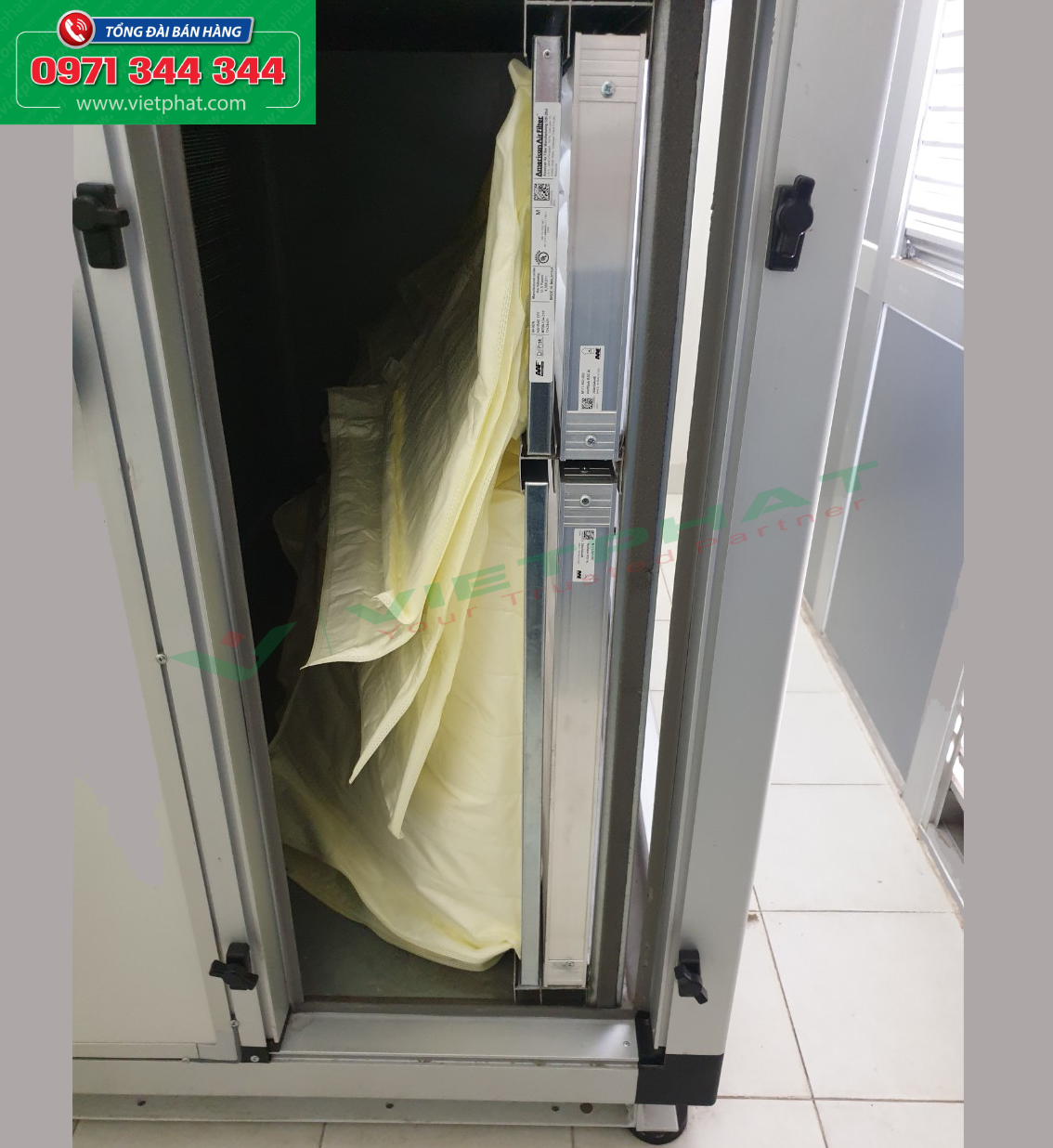 Túi lọc bụi F8 màu vàng