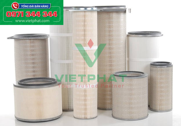 Phin lọc bụi giấy PE