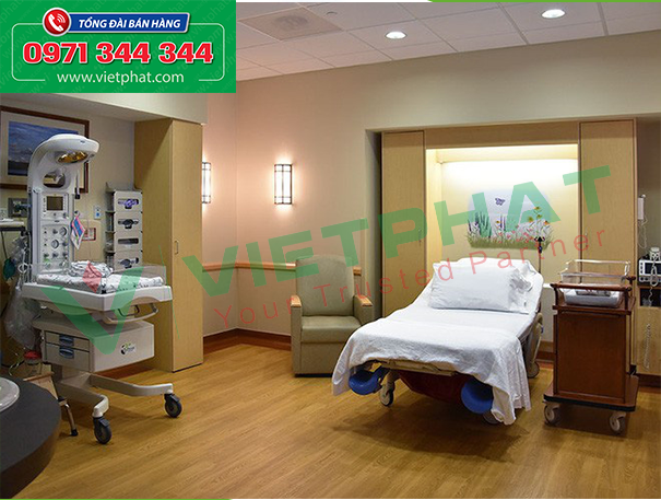 Phòng áp suất âm cho công tác cách ly ở bệnh viện