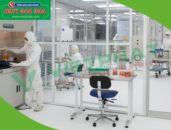 Phòng sạch trong sản xuất công nghiệp