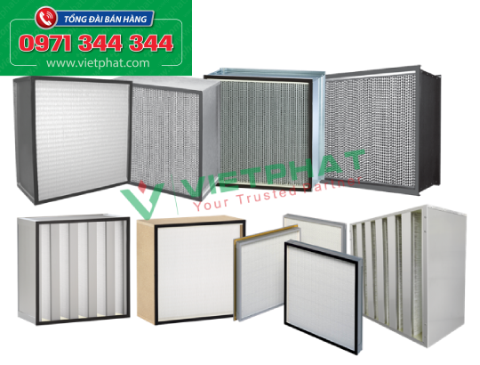Thiết bị lọc cho phòng áp lực âm