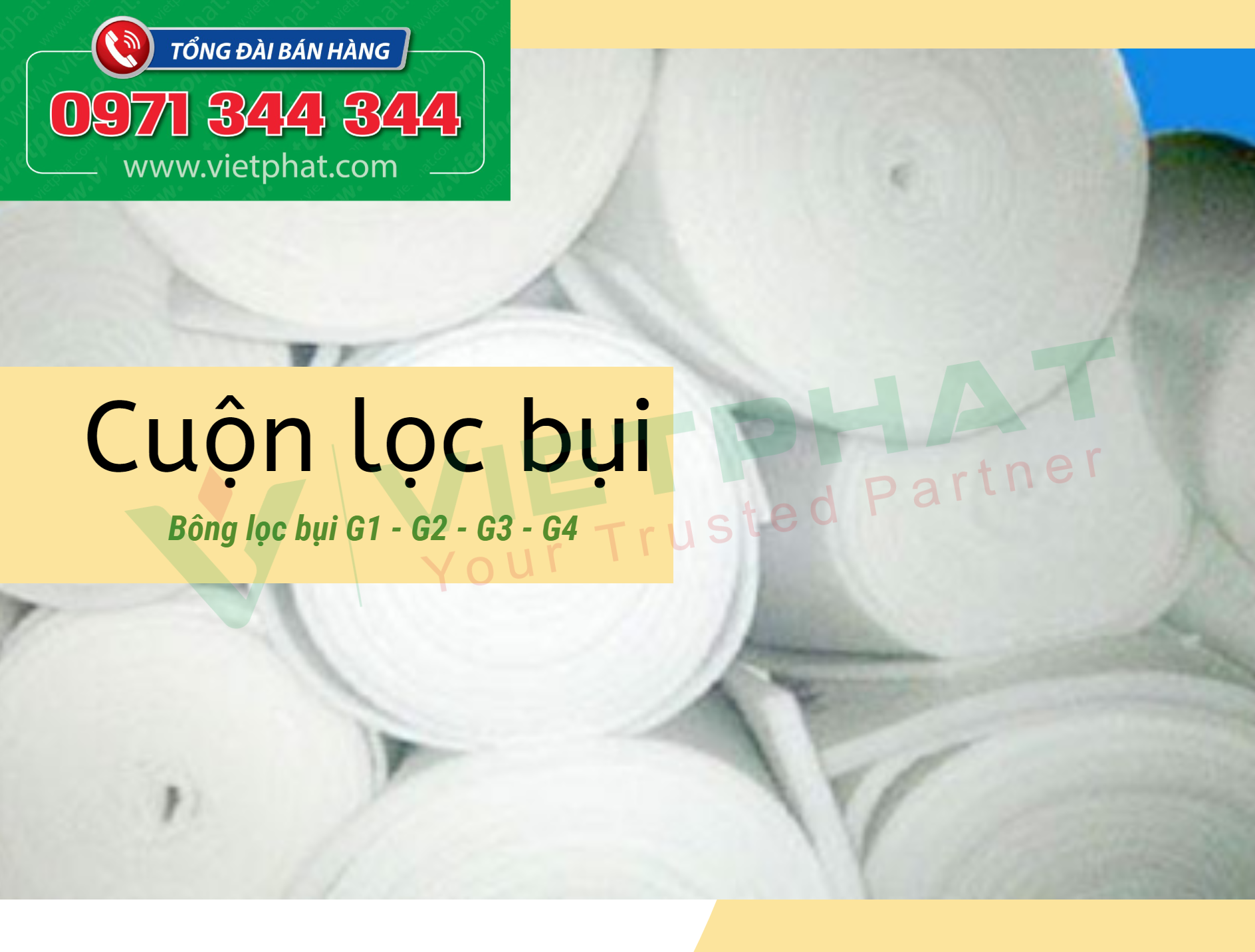 Cuộn lọc bụi (Bông lọc bụi)