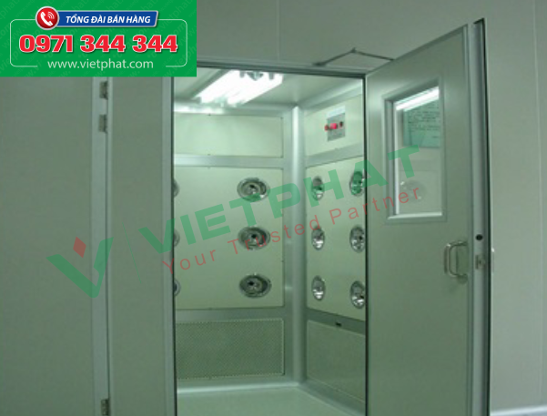 Buồng thổi khí phòng sạch air shower