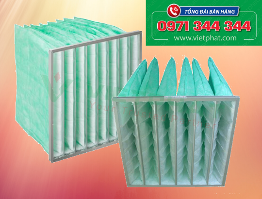 Túi lọc khí F6 màu xanh
