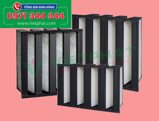 Lọc Medium (Dạng V-Bank có nếp gấp)