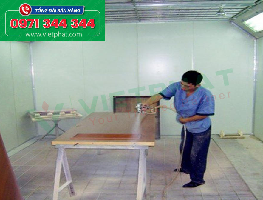Bông lọc bụi sơn cho sàn