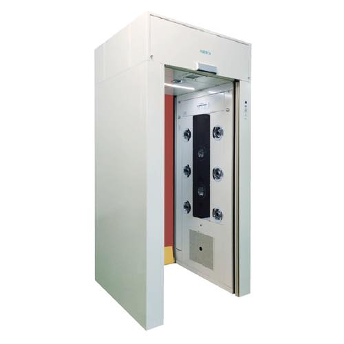 Buồng thổi khí Air shower loại cửa cuốn