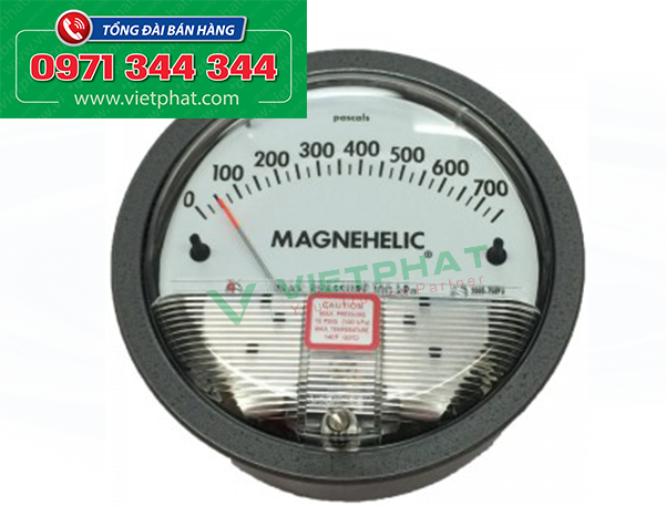 Đồng hồ đo chênh lệch áp suất 0-750 Pa