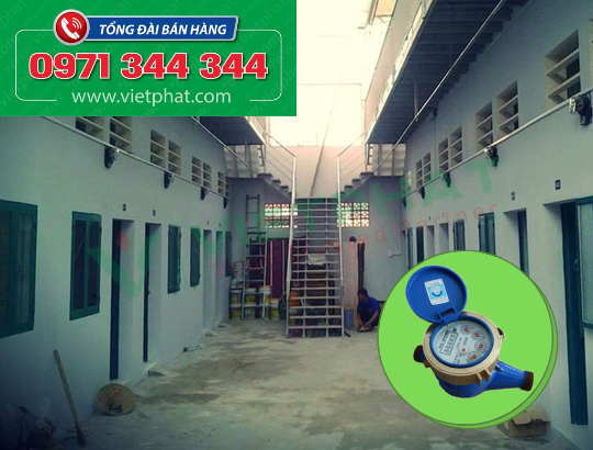 Đồng hồ đo lưu lượng nước chất lượng cho dãy trọ