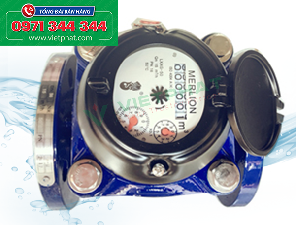 Đồng hồ đo lưu lượng nước Merlion DN50