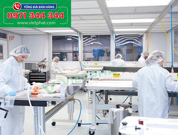 Thiết bị phòng sạch hàng nội địa và nhập khẩu chính hãng
