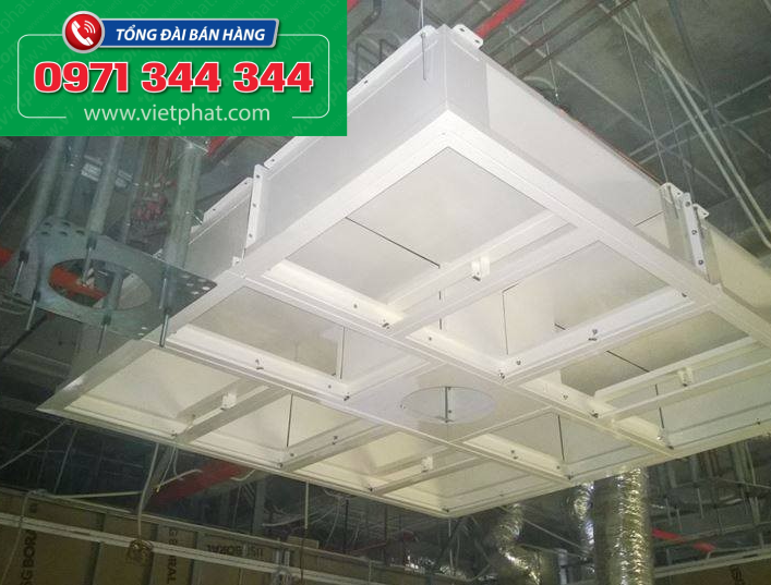 Hộp cấp gió treo trần
