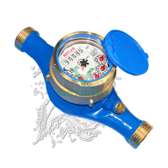  Đồng hồ nước thân đồng lắp ren dạng từ TK-12