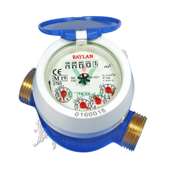 Đồng hồ nước thân đồng lắp ren dạng từ TK-13