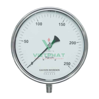 Đồng hồ áp suất mặt 250 mm