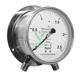 Đồng hồ đo chênh áp dạng Bellow